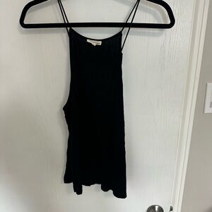 Wilfred Free High Neck Black Camisole Top